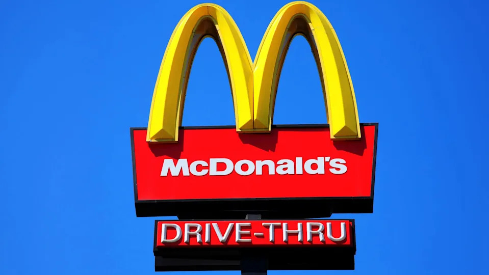 McDonald's Sign drive-thru