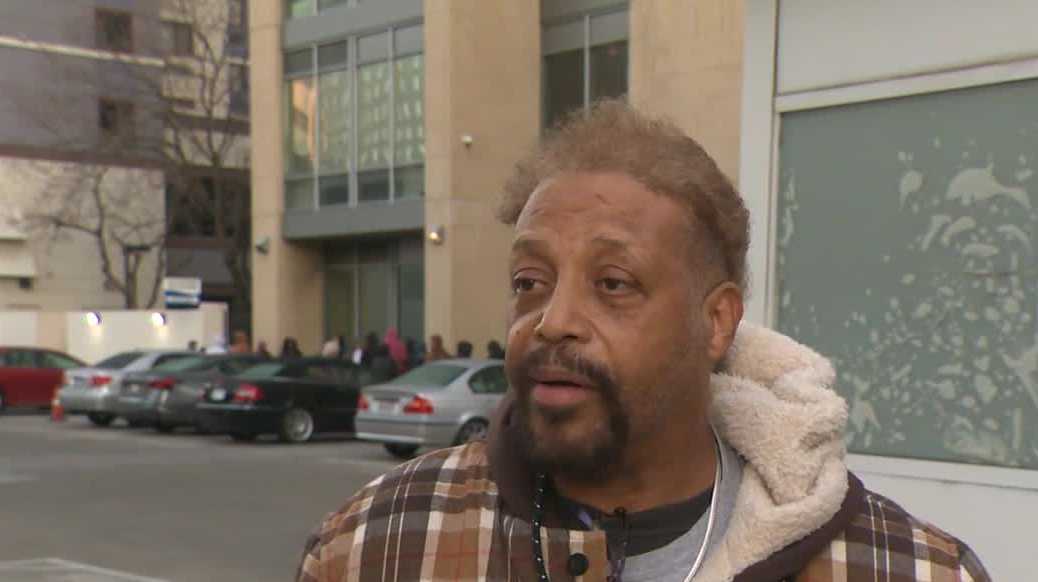 Sacramento residents line up, waiting on housing help