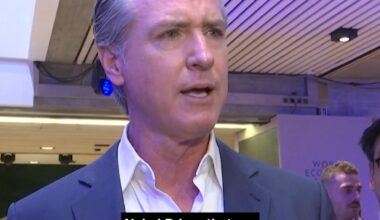 Gov. Gavin Newsom of California called global leaders "pathetic" on Tuesday for failing to stand up to President Trump amid his push to acquire Greenland, saying that Europeans needed to have a "backbone." https://nyti.ms/4k10bsv | The New York Times