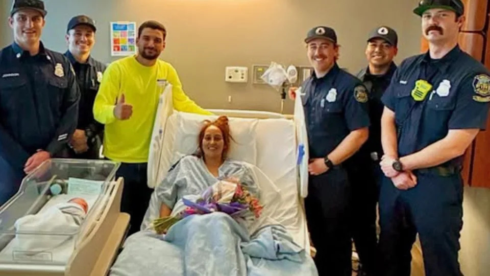 Thousand Oaks baby in ambulance