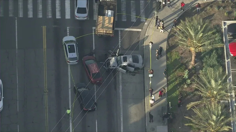 O.C. pursuit crashes
