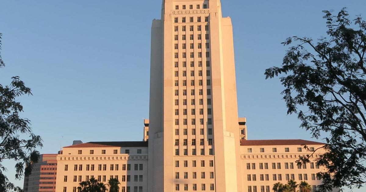 Suspect arrested for allegedly vandalizing Los Angeles City Hall | City News