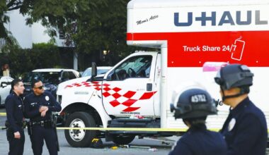 Man allegedly drives U-Haul into protest | News