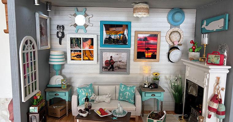 Laurie McCormick’s Unique Art Boxes, Combining Miniatures Into Art | Coronado Island News