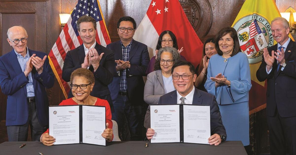 Continuing Relationships: Los Angeles renews MOU with Enterprise Singapore | Business