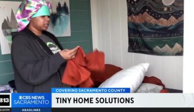 Tiny home shelter helps Sacramento's homeless young adults get back on their feet | National and World News