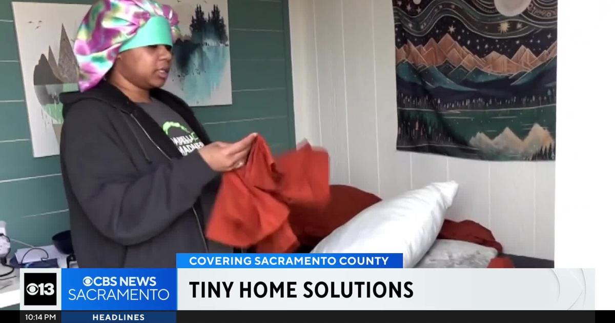 Tiny home shelter helps Sacramento's homeless young adults get back on their feet | National and World News