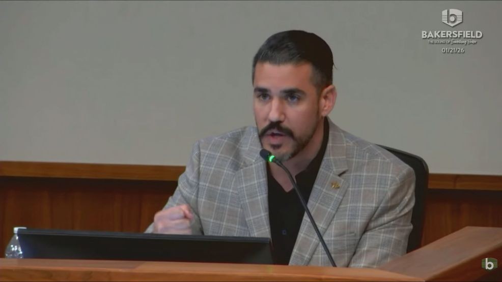 A Bakersfield City Council meeting turned tense Tuesday night after Councilman Zack Bashirtash delivered an emotional and controversial speech criticizing the city’s homelessness response programs and the people living in encampments across the city. PHOTO: YouTube, City of Bakersfield