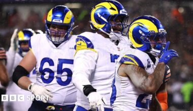 NFL play-offs LIVE: Los Angeles Rams beat Chicago Bears after New England Patriots see off Houston Texans to reach AFC Championship game.