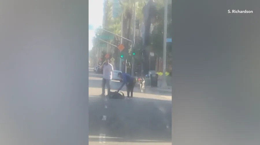 Long Beach motorcycle crash