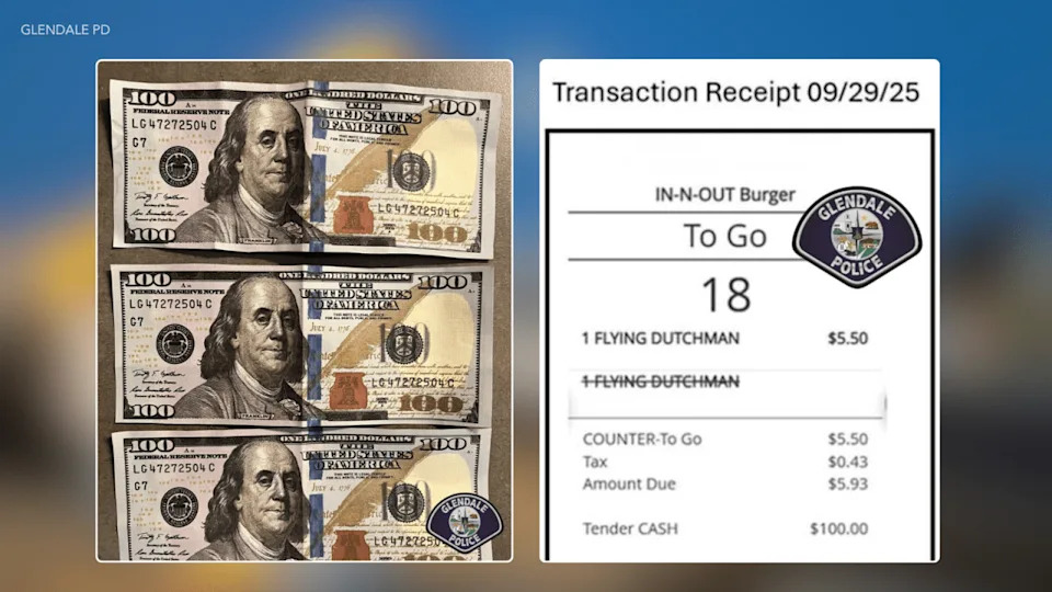 In-N-Out Counterfeit Cash