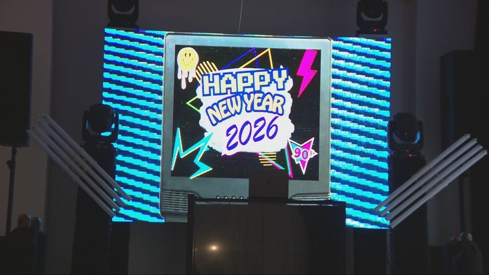 Preparations for{ }New Year's Eve celebration at the Padre Hotel in Bakersfield. PHOTO: KBAK/KBFX