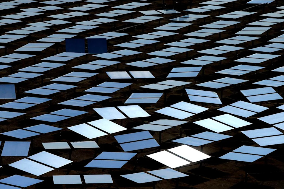 Some of the 347,000 garage door-sized mirrors