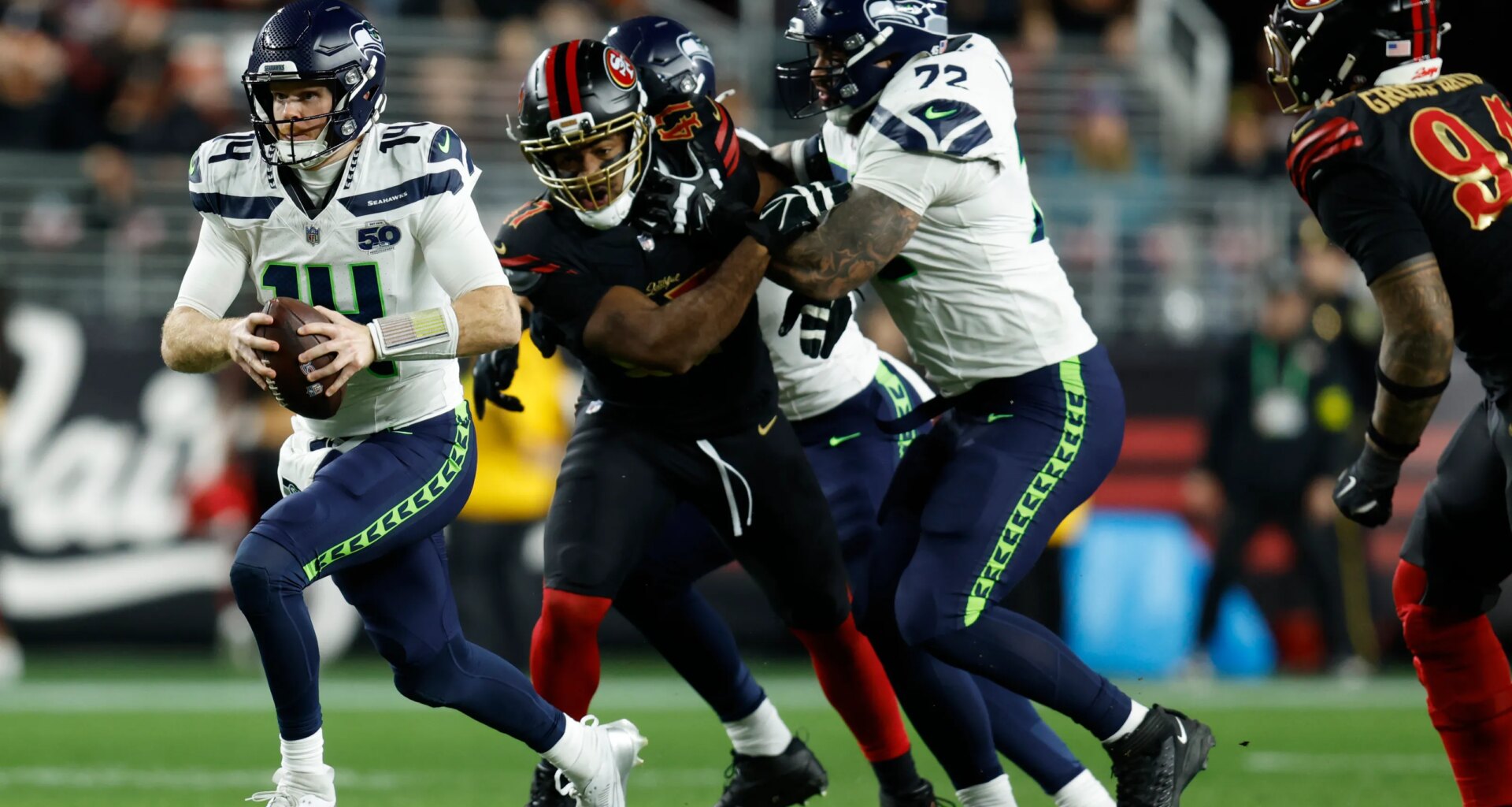 49ers at Seahawks NFC Divisional Round odds, picks and predictions