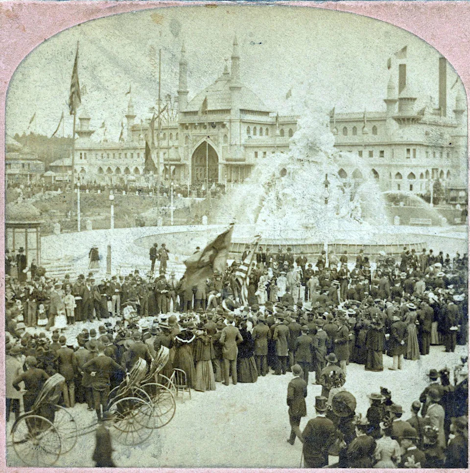 The California Midwinter Exposition, 1894. (Heritage Images via Getty Images)