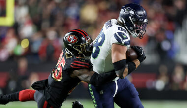 Seattle Seahawks A.J. Barner San Francisco 49ers...