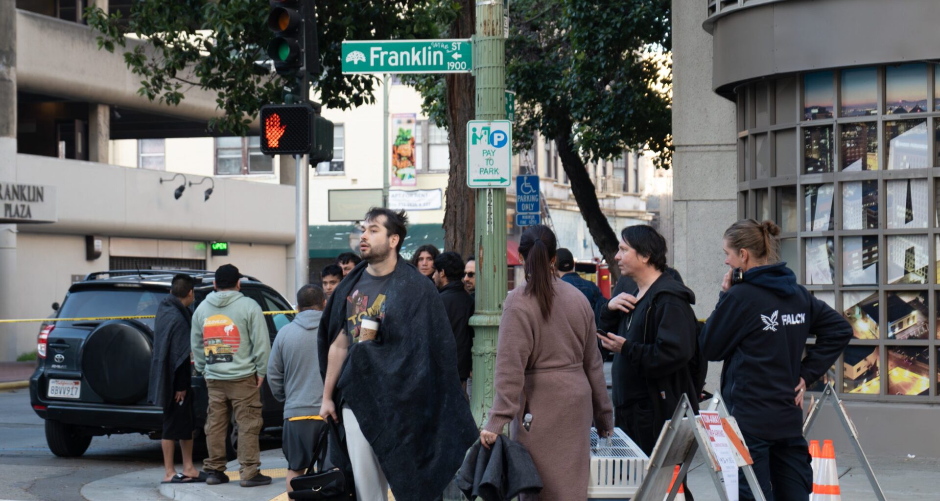 Oakland provides temporary shelter for numerous residents displaced by fire