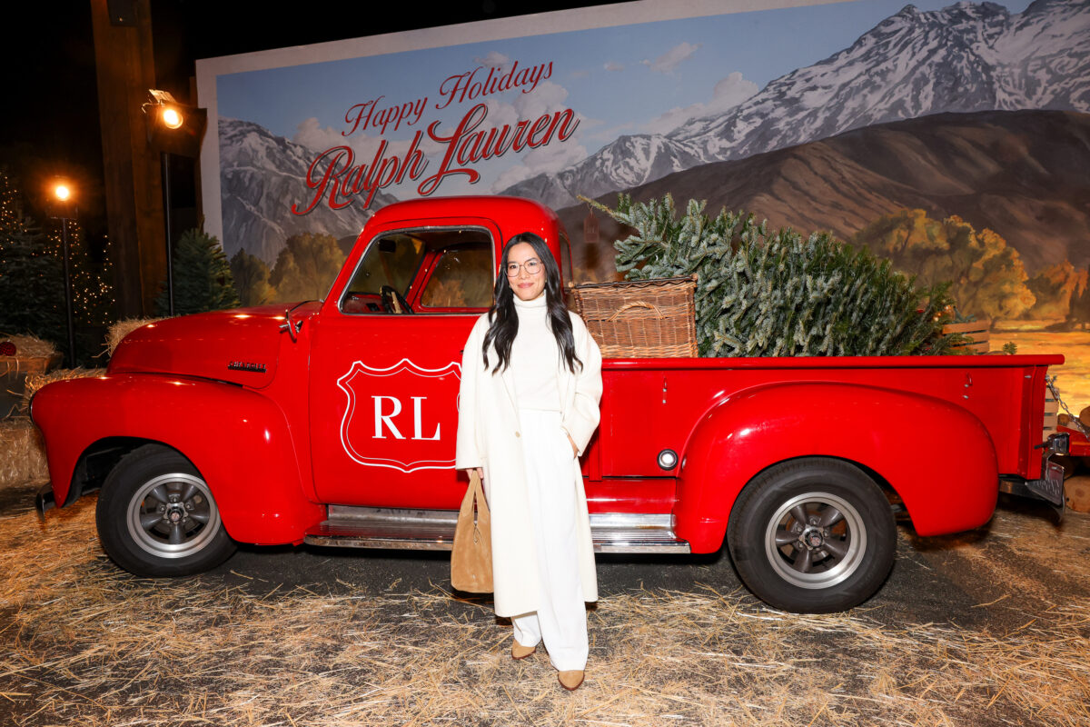 The Ralph Lauren Holiday Experience in Los Angeles 2025 Ali Wong