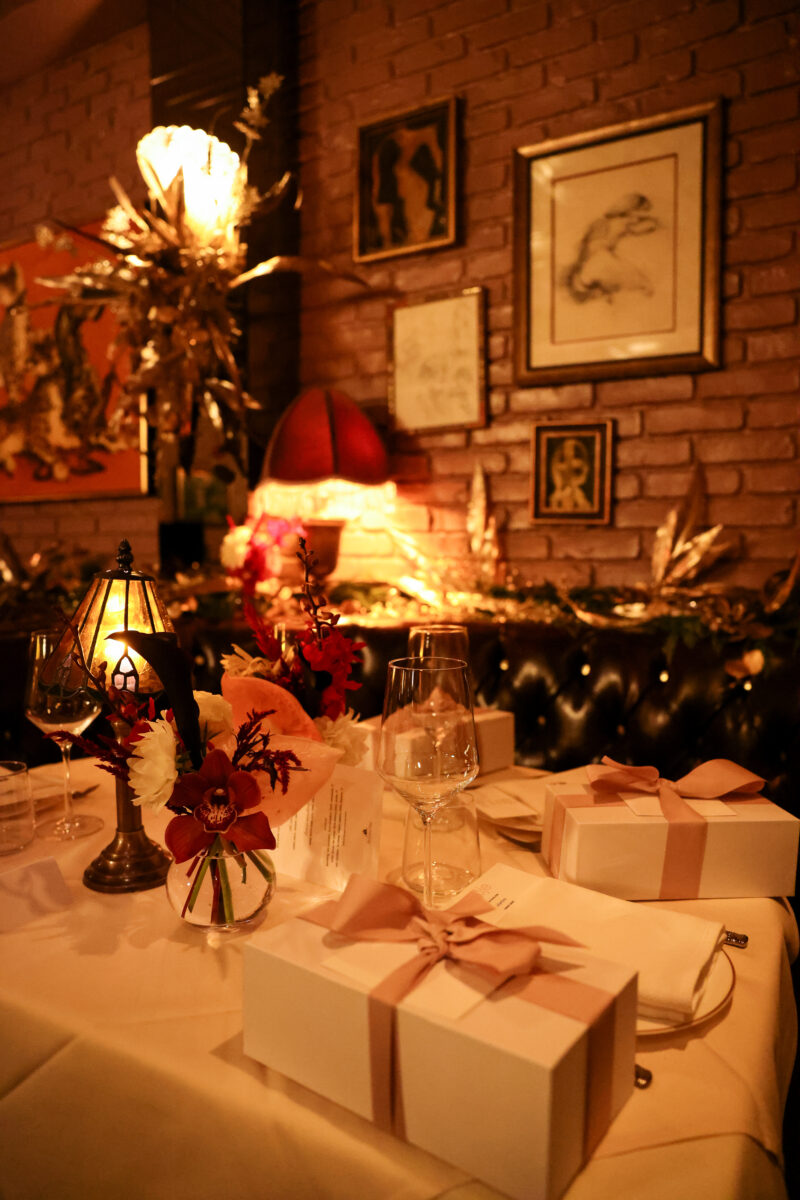 Maje Party Capsule Collection Dinner at La Dolce Vita December 2025