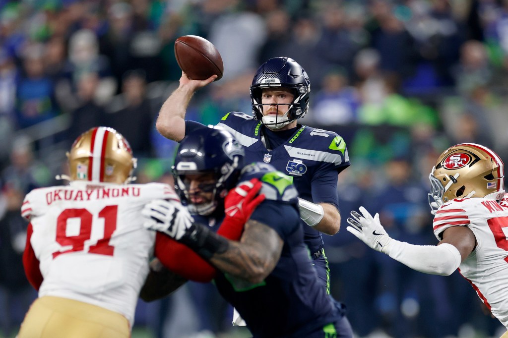 49ers won't make Super Bowl LX, but Sam Darnold or Jimmy Garoppolo will