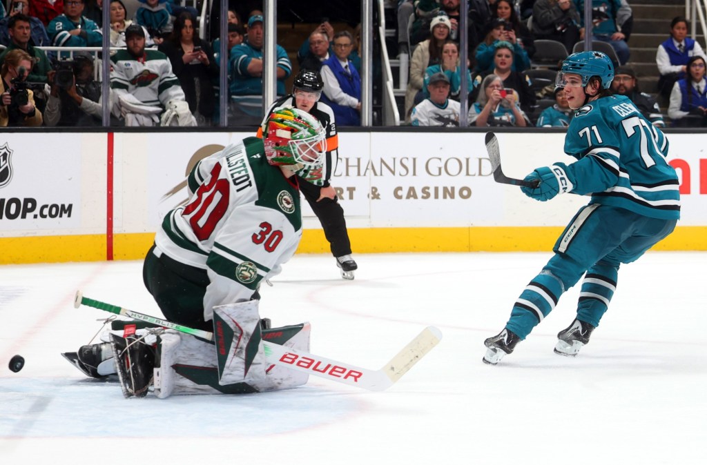 Macklin Celebrini extends streak as San Jose Sharks beat Minnesota Wild