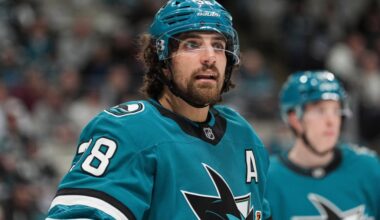 San Jose Sharks defenseman Mario Ferraro, a pending UFA, faces uncertainty