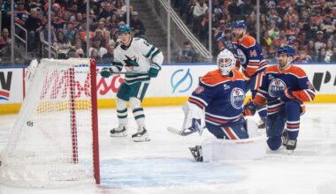 San Jose Sharks, William Eklund start fast, beat Edmonton Oilers