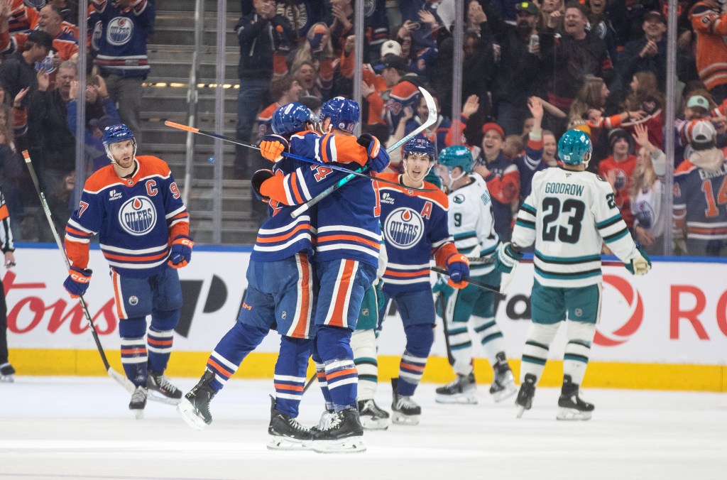 San Jose Sharks blow lead in loss to Edmonton Oilers, Connor McDavid