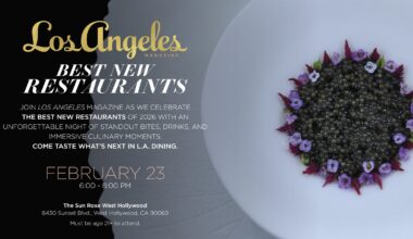 Los Angeles Magazine Presents: Best New Restaurants Celebration 2026