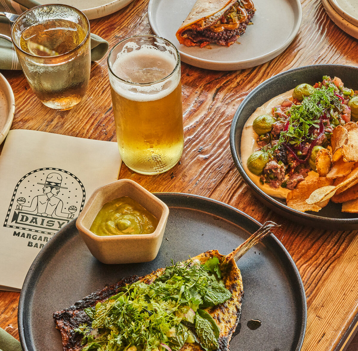 Daisy Margarita Bar branzino