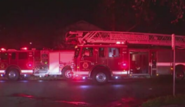 House fire in Sacramento kills one person, injures firefighter