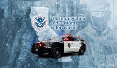 Fresno PD not arresting federal officers for wearing masks in california ICE Immigration Customs Enforcement California CA Frozen Freeze (GV Wire Composite/Paul Marshall)