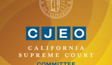 California Supreme Court Appoints Member to Committee on Judicial Ethics Opinions