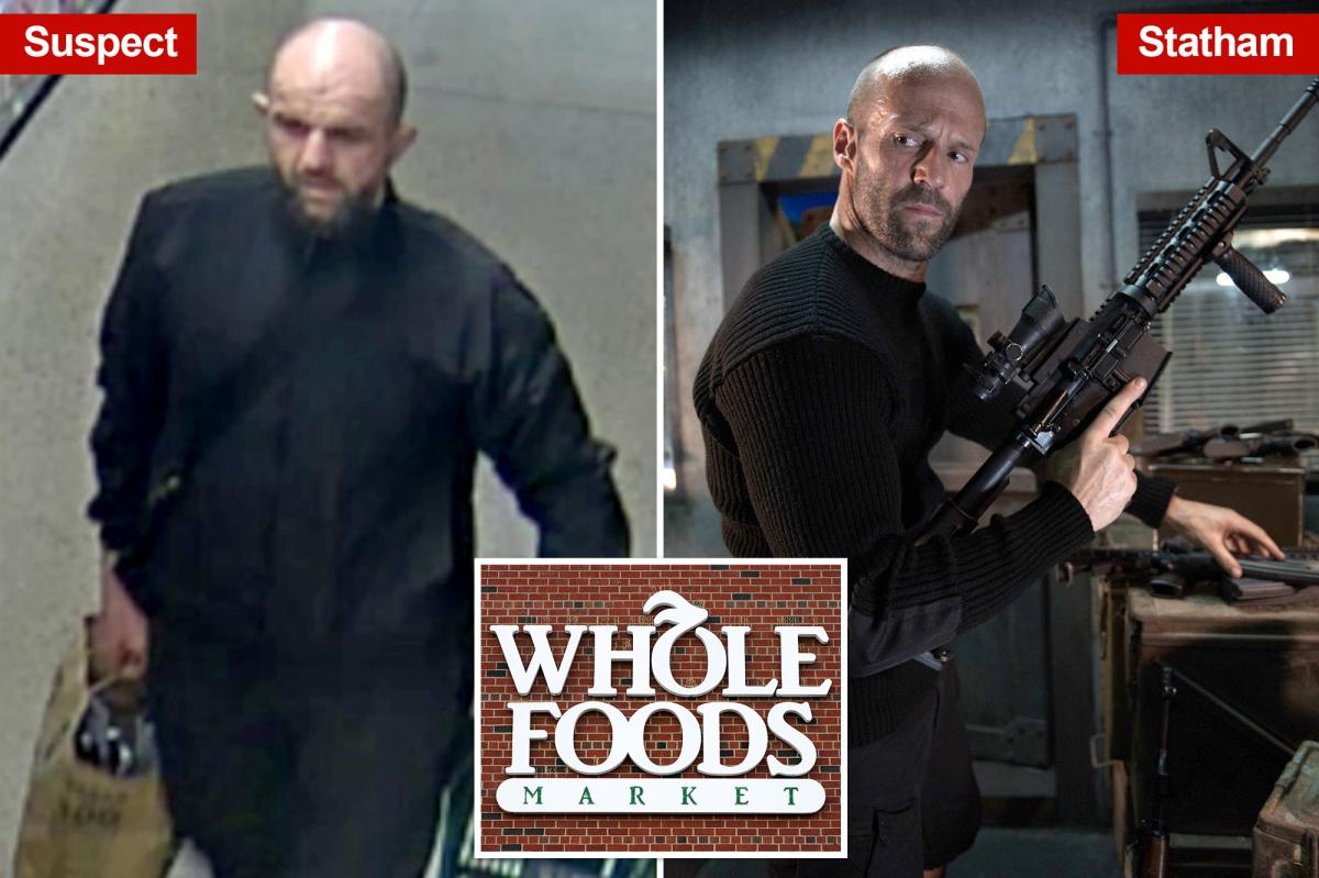 Jason Statham lookalike wanted in Irvine Whole Foods heist