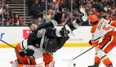 Beckett Sennecke sets up Mikael Granlund in overtime as Anaheim Ducks beat Los Angeles Kings for weekend sweep