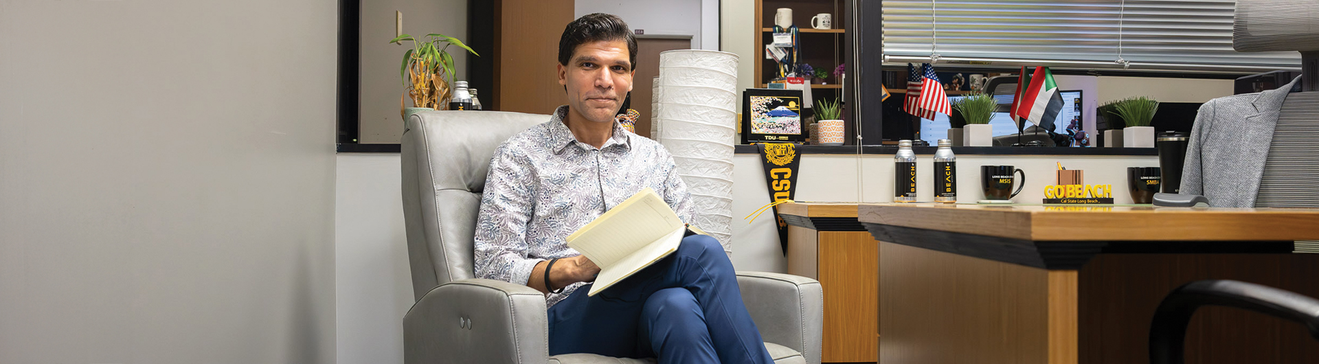 CSULB's Mohamed Abdelhamid places people at the center of AI