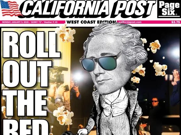 A mock-up of the California Post. (Photo courtesy Rick Griffin/Marketink)