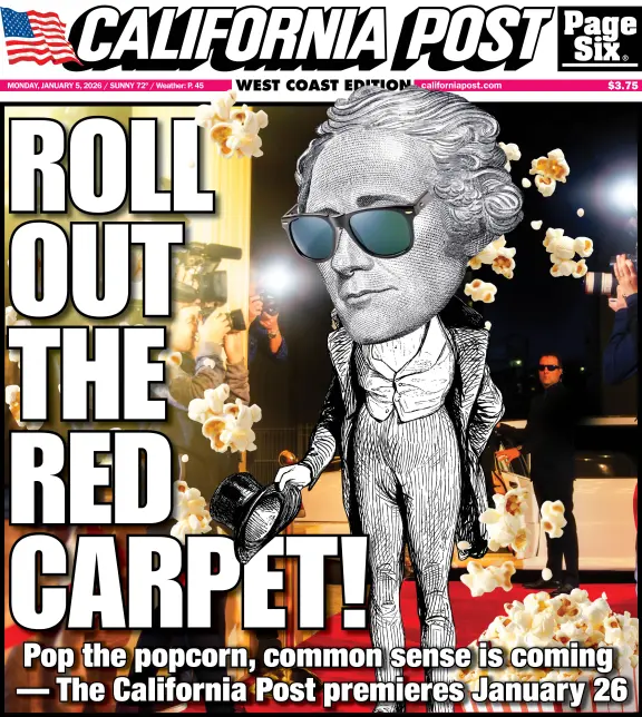 NY Post to tackle Golden State mayhem with launch of 'California Post' tabloid