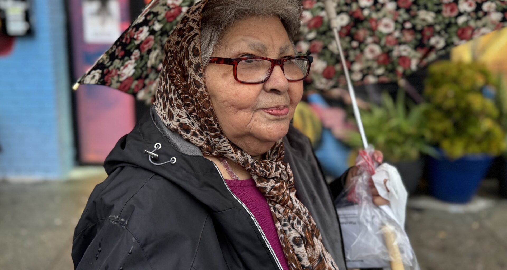 María Alicia Catalán, a poet who’s lived in the Mission 55 years