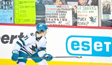 SJHN Daily: How Sharks Celebrated New Year's Eve, Celebrini Named NHL Star of Month for 1st Time
