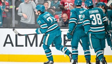 Celebrini Scores a Pair, Sharks Top Rangers 3-1
