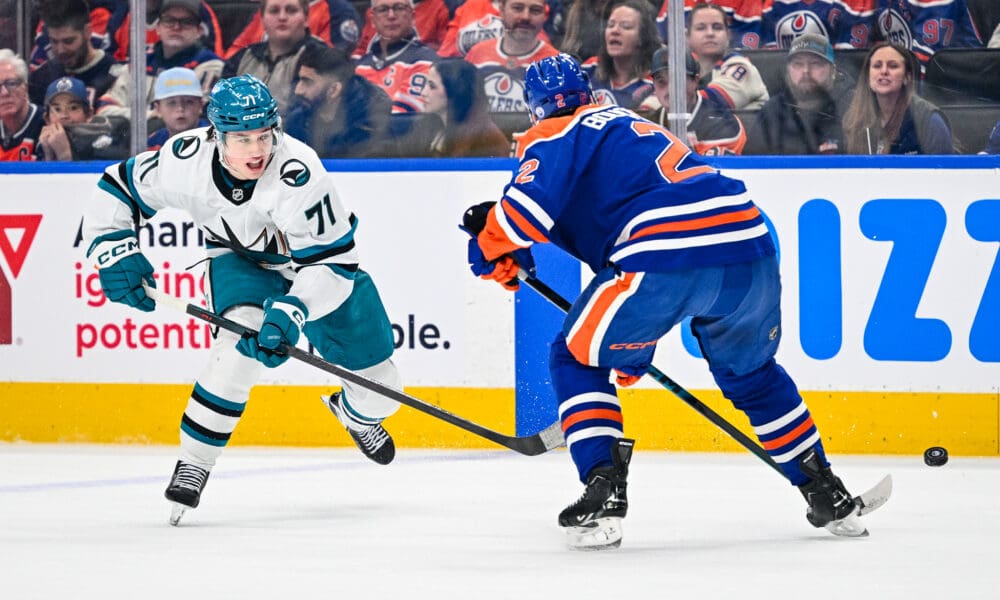 GOTTA SEE IT: Celebrini Protests Penalty Call...In His Favor