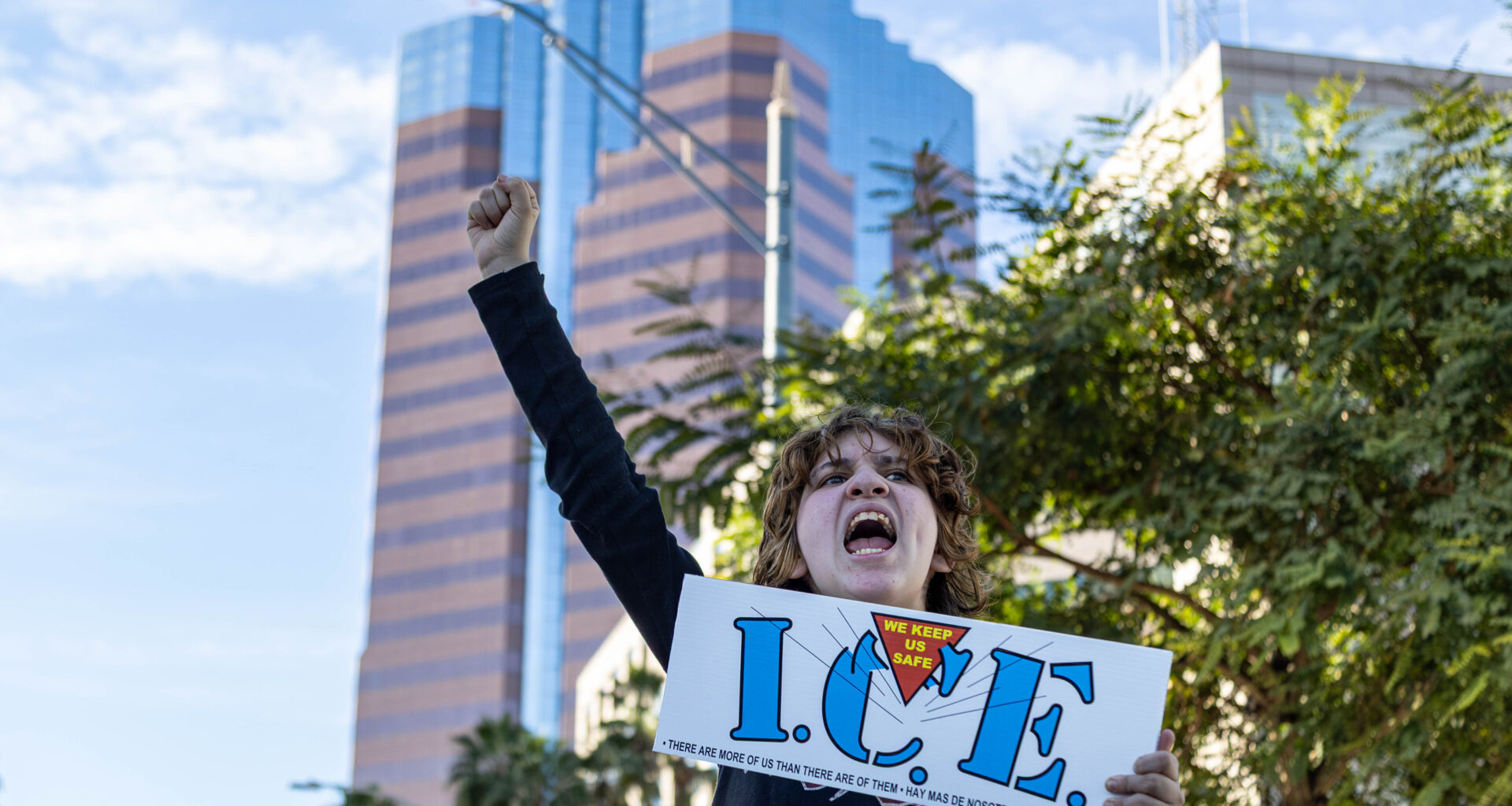 Long Beach marches in solidarity with Venezuela at PSL’s National Day of Action protest