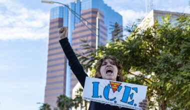 Long Beach marches in solidarity with Venezuela at PSL’s National Day of Action protest