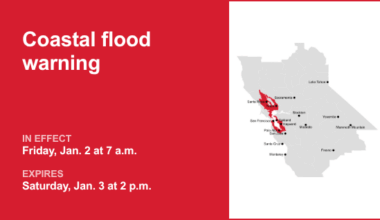 Coastal flood warning in place for Northern California for Friday and Saturday – East Bay Times