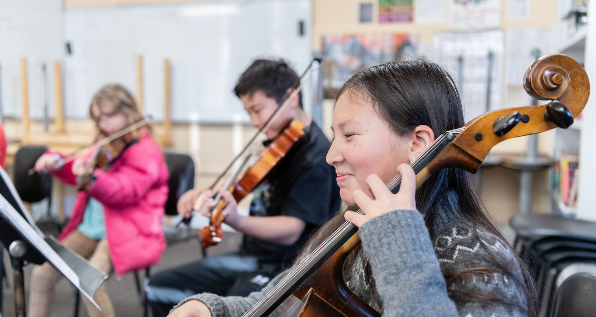 Crowden School has expanded to grades K-8 for young musicians