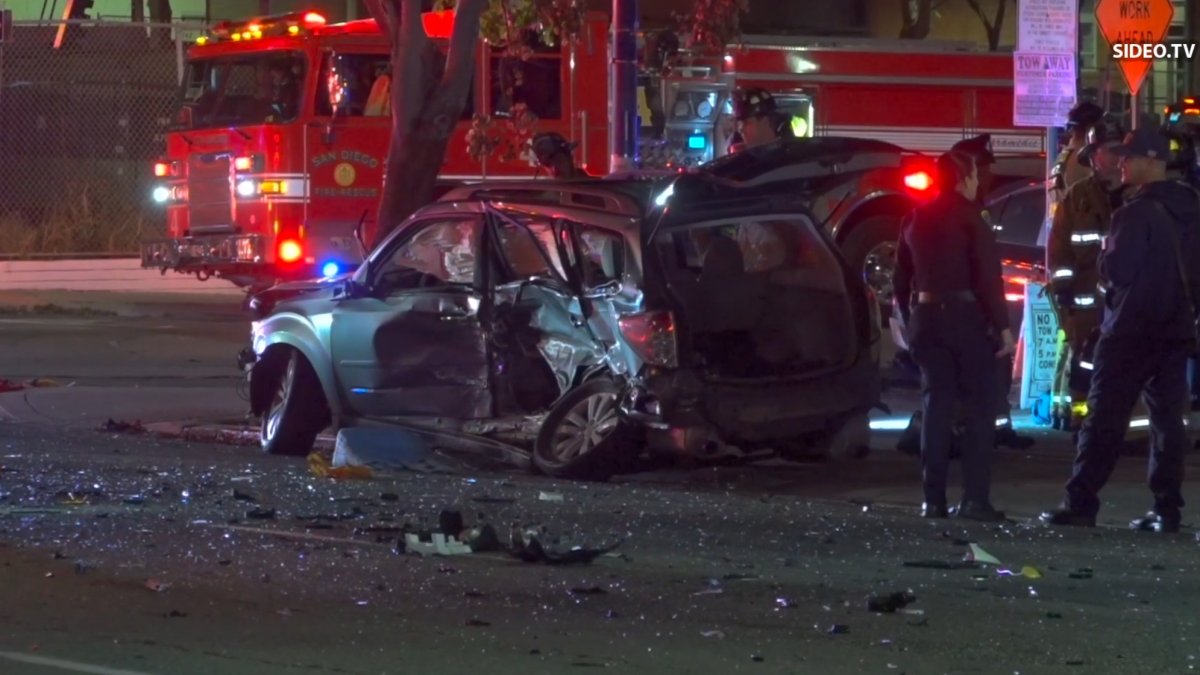 Multiple people transported to the hospital after crash in Downtown San Diego – NBC 7 San Diego