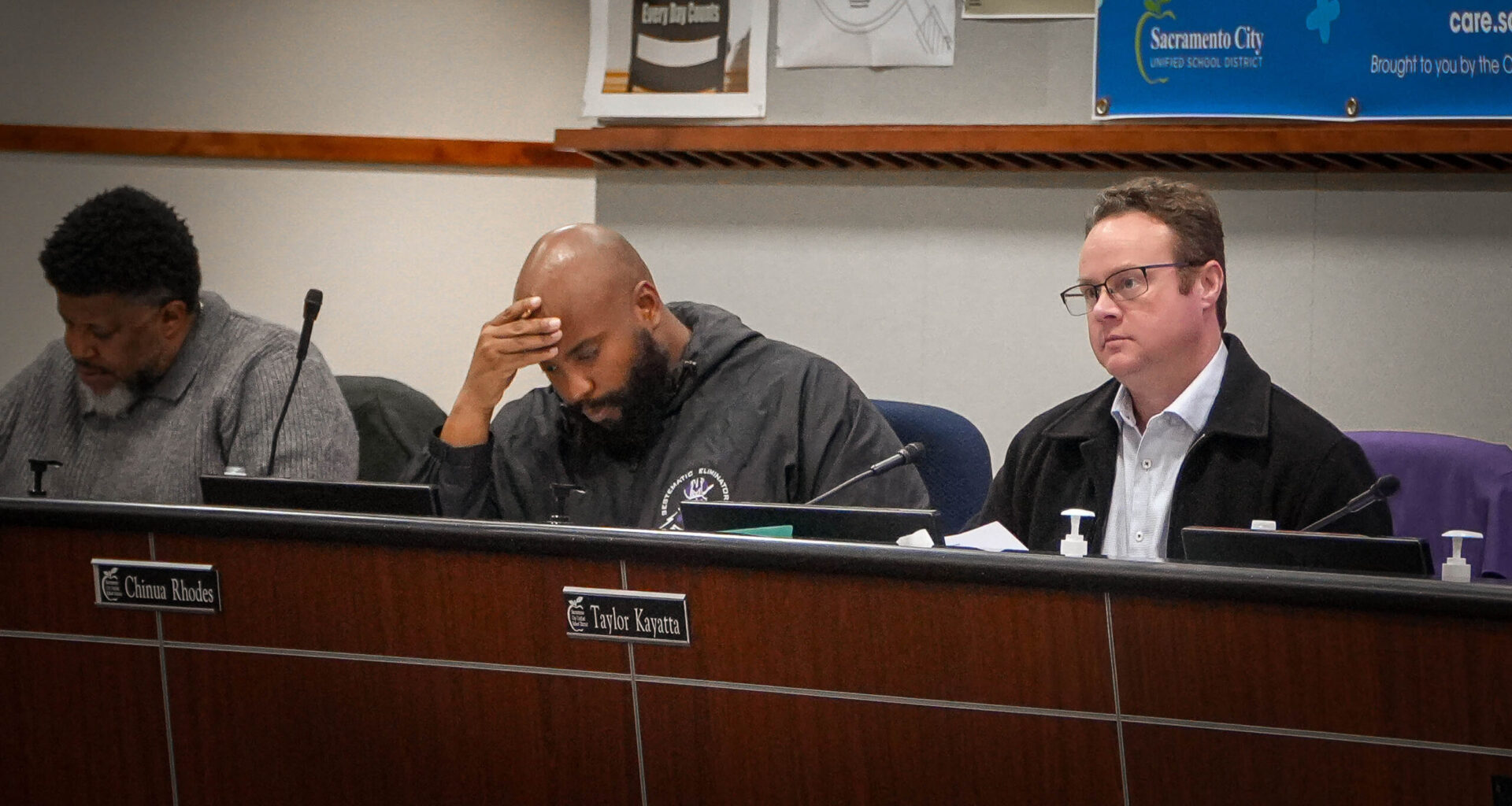 School board meeting