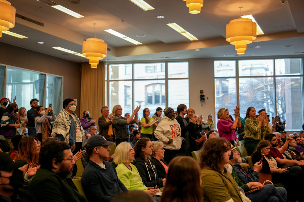 Sacramento City Council meeting on Jan. 27. Photo by Denis Akbari.