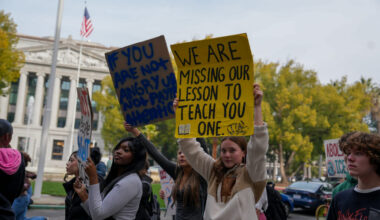 See high school students walk out